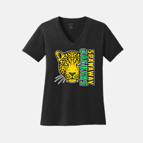Spanaway Elementary Ladies V-Neck Tee