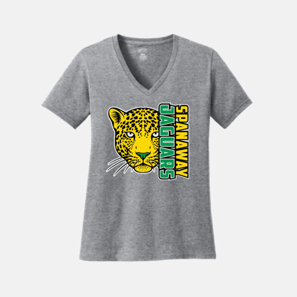 Spanaway Elementary Ladies V-Neck Tee - Image 2