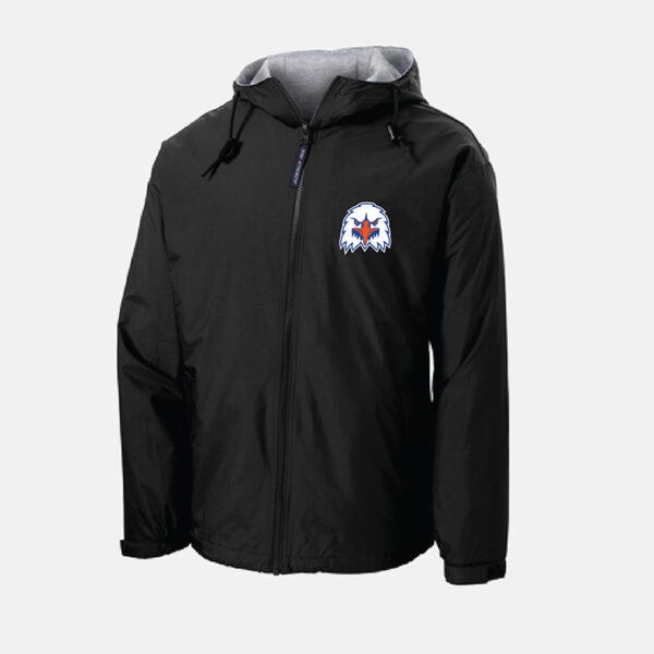 Graham Kapowsin High School Cheer Jacket | View: Front | Color: Black