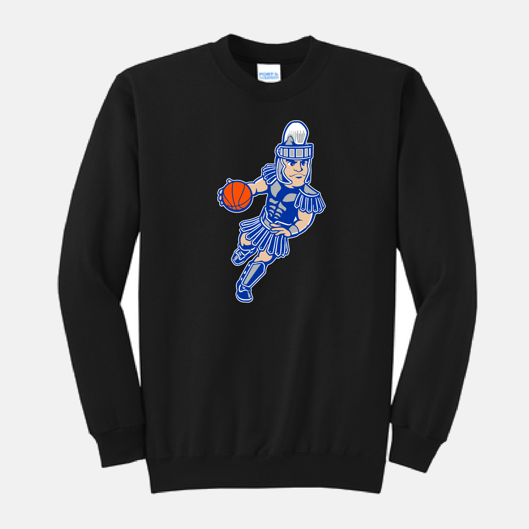 Longmont Crewneck Sweatshirt | Port & Company | Black