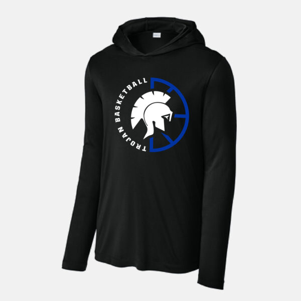 Longmont Long Sleeve Hoodie | Sport-Tek | Black
