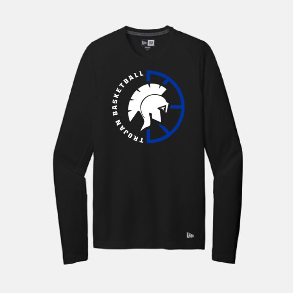 Longmont Long Sleeve Shirt | New Era| Black