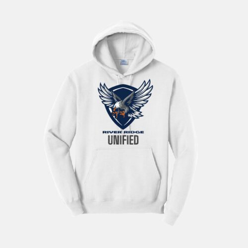 River Ridge UNIFIED Hoodie | View: Front | Color: White