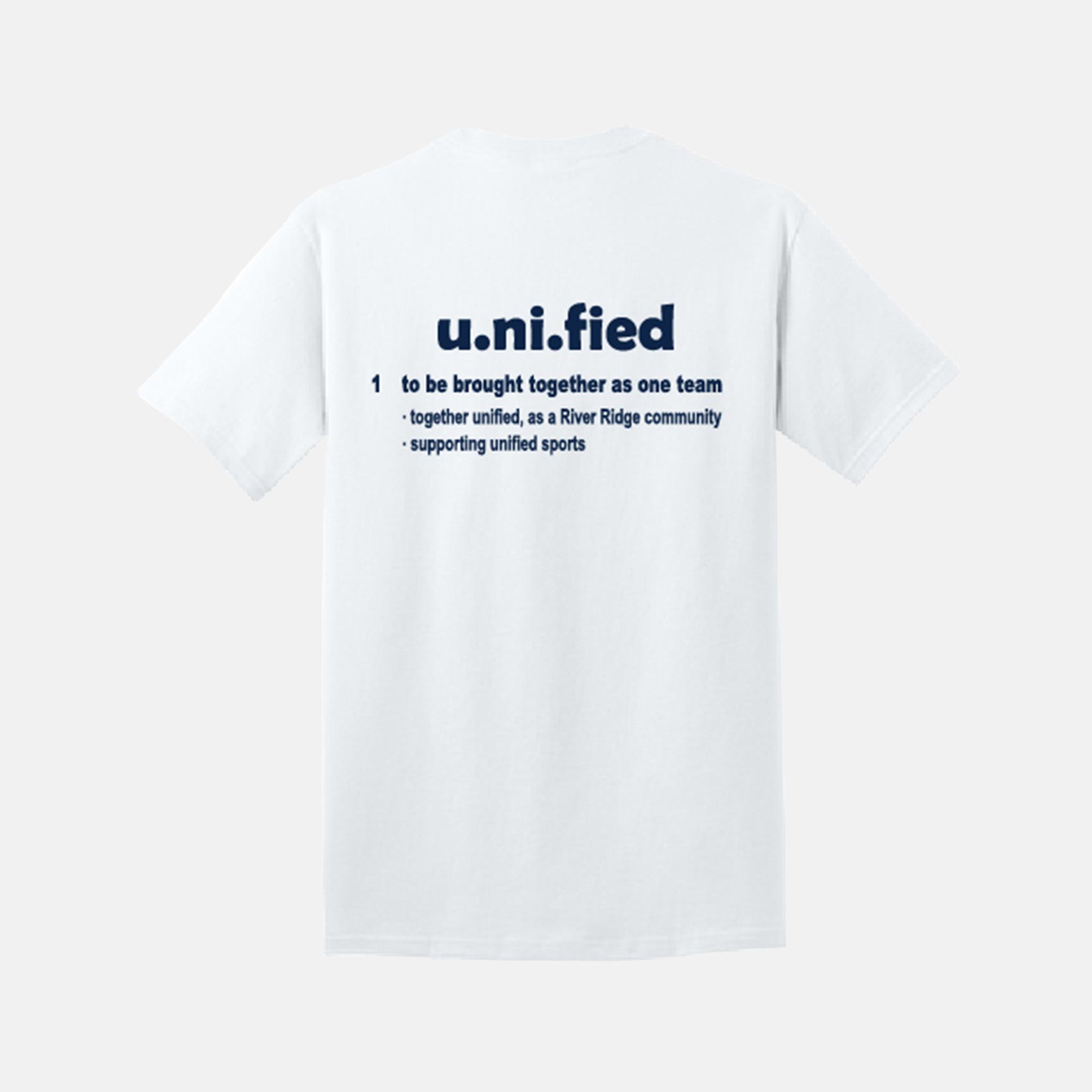 River Ridge UNIFIED Shirt | View: Back | Color: White