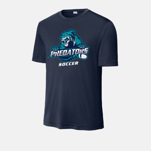 Predators Soccer Dri-Fit Shirt | View: Front | Color: Navy