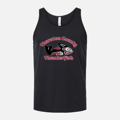 Thurston County Thunderfish Tank | View: Front | Color: Black