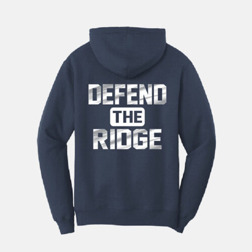 River Ridge Defend The Ridge Hoodie | View: Back | Color: Navy