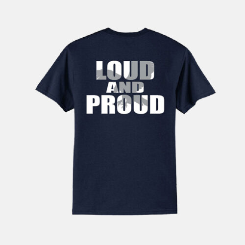 River Ridge Loud and Proud Shirt | View: Back | Color: Navy