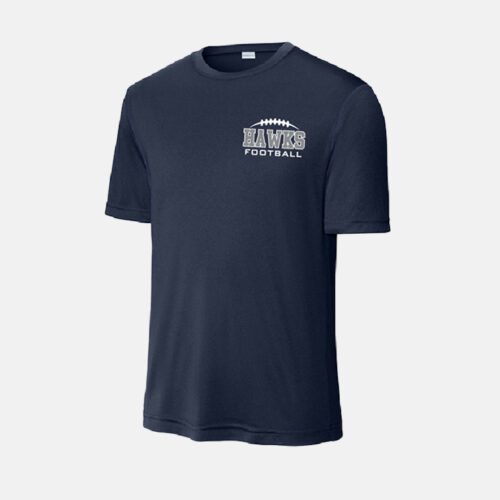 TCYFL Hawks Coach Dri-Fit Shirt | View: Front | Color: Navy