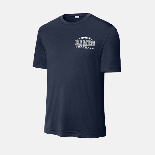 TCYFL Hawks Coach Dri-Fit Shirt | View: Front | Color: Navy