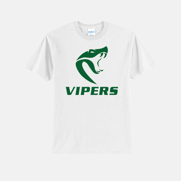 Vipers Soccer Shirt | View: Front | Color: White