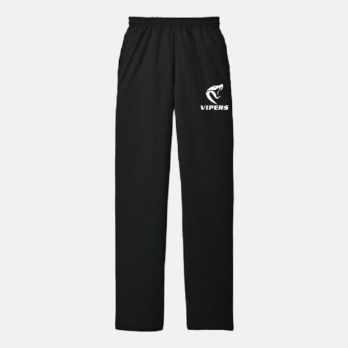 Vipers Soccer Travel Pant | View: Front | Color: Black