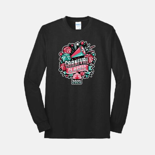 Carnival Classic 2025 Long Sleeve Shirt | View: Front | Color: Black