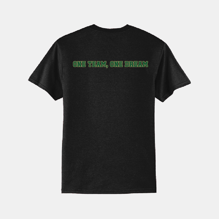 Timberline Unified Sports Shirt | View: Back | Color: Black