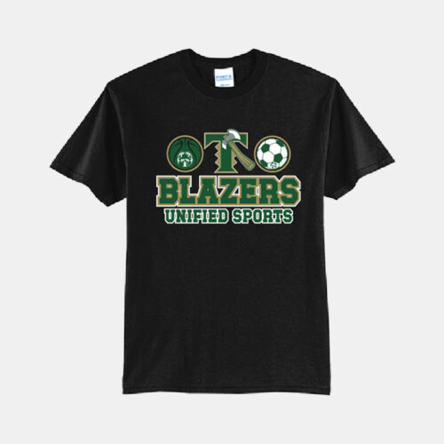 Timberline Unified Sports Shirt | View: Front | Color: Black