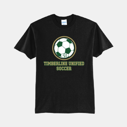 Timberline Unified Soccer Shirt | View: Front | Color: Black