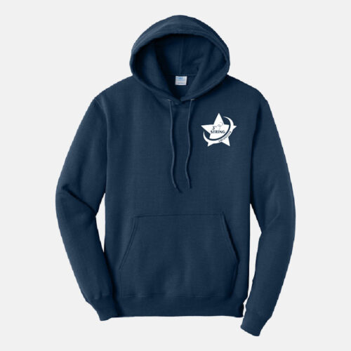 3rd String Volunteer Hoodie | View: Front | Color: Navy