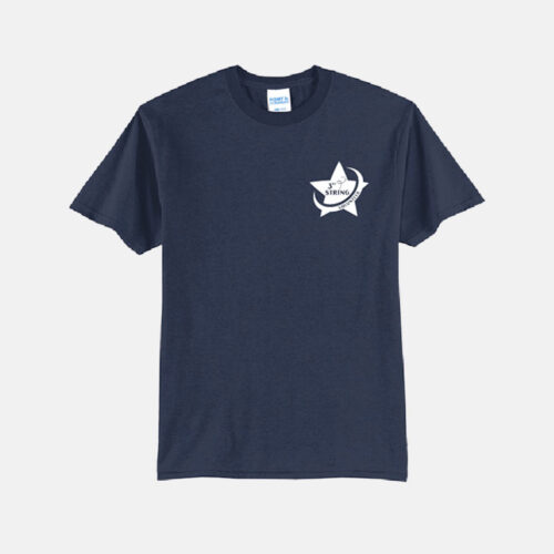3rd String Volunteer Shirt | View: Front | Color: Navy