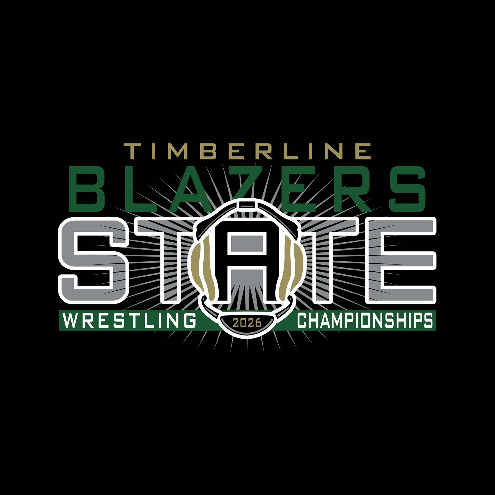Timberline Wrestling 2026 State Championships Spirit Wear