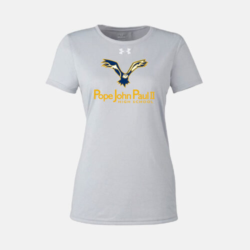 Pope John Paul II High School Women's UA Tech Shirt | View: Front | Color: Light Heather