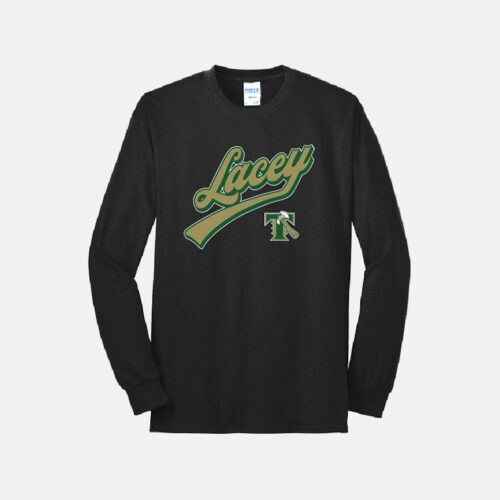Timberline Blazers Football "Lacey" Long Sleeve Shirt | View: Front | Color: Black