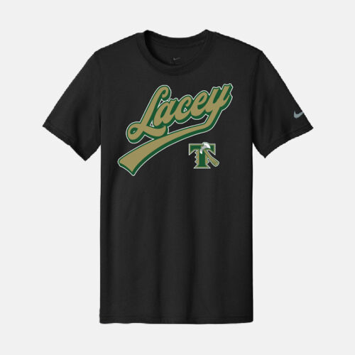 Timberline Blazers Football "Lacey" Nike Legend Shirt | View: Front | Color: Black