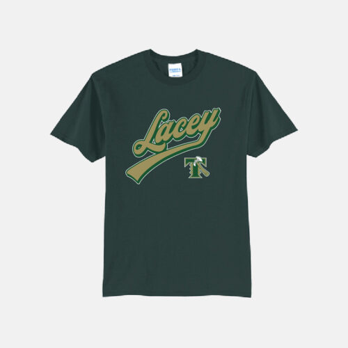 Timberline Blazers Football "Lacey" Shirt | View: Front | Color: Dark Green