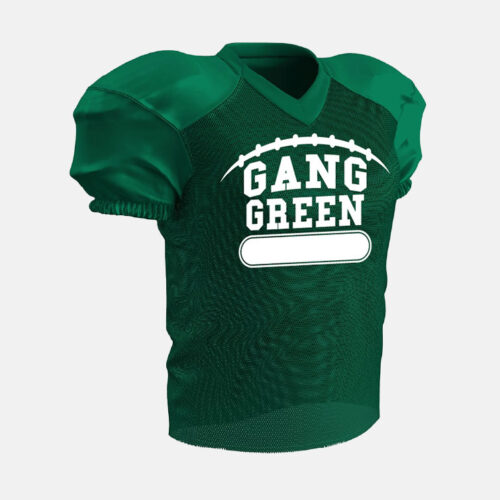 Timberline Blazers Football Practice Jersey | View: Front | Color: Forest Green