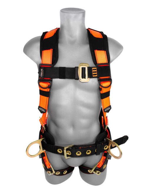 Frontline 50CTB Combat(TM) Construction Full Body Harness - Tongue Buckle Belt & Legs