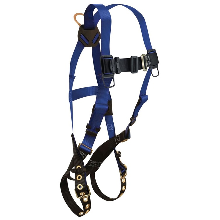 FallTech 7016 Standard Full Body Harness - Tongue Buckle Leg Straps