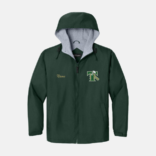 TCYFL Blazers Cheer Team Jacket | View: Front | Color: Forest Green