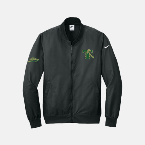 TCYFL Blazers Coach Nike Bomber Jacket | View: Front | Color: Black