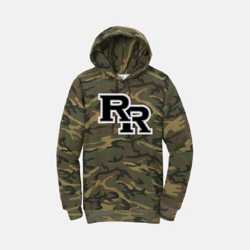 TCYFL Hawks RR Camo Hoodie | View: Front | Color: Camo