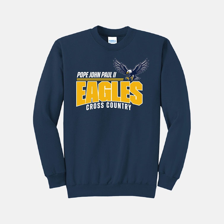 Pope John Paul II High School Cross Country Crewneck