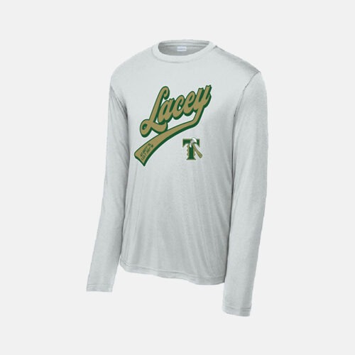 TCYFL Blazers Football Lacey Dri-Fit Long Sleeve Shirt | View: Front | Color: Silver