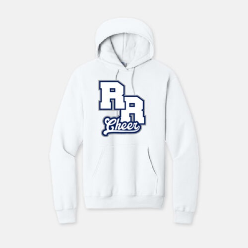 TCYFL Hawks Cheer RR Hoodie | View: Front | Color: White