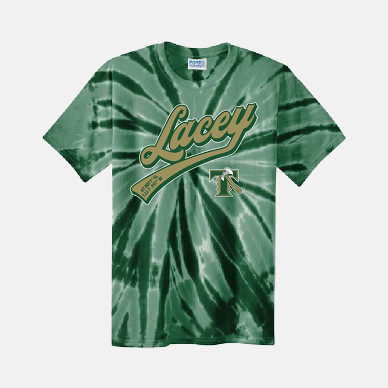 Blazers Football “Lacey” Tie Dye Shirt